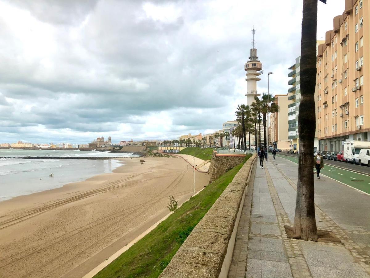 GATU Dúplex único en 1ª línea playa Sta María del Mar Cádiz Exterior foto